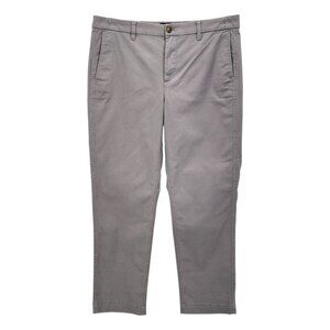 NEW J. Crew Factory Womens 12 Pants High-Rise Girlfriend Chino Ankle Straight